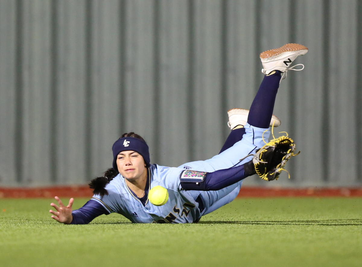 Montgomery Lake Creek Prosper Texas softball Allen Tournament 022323 Brian McLean 14